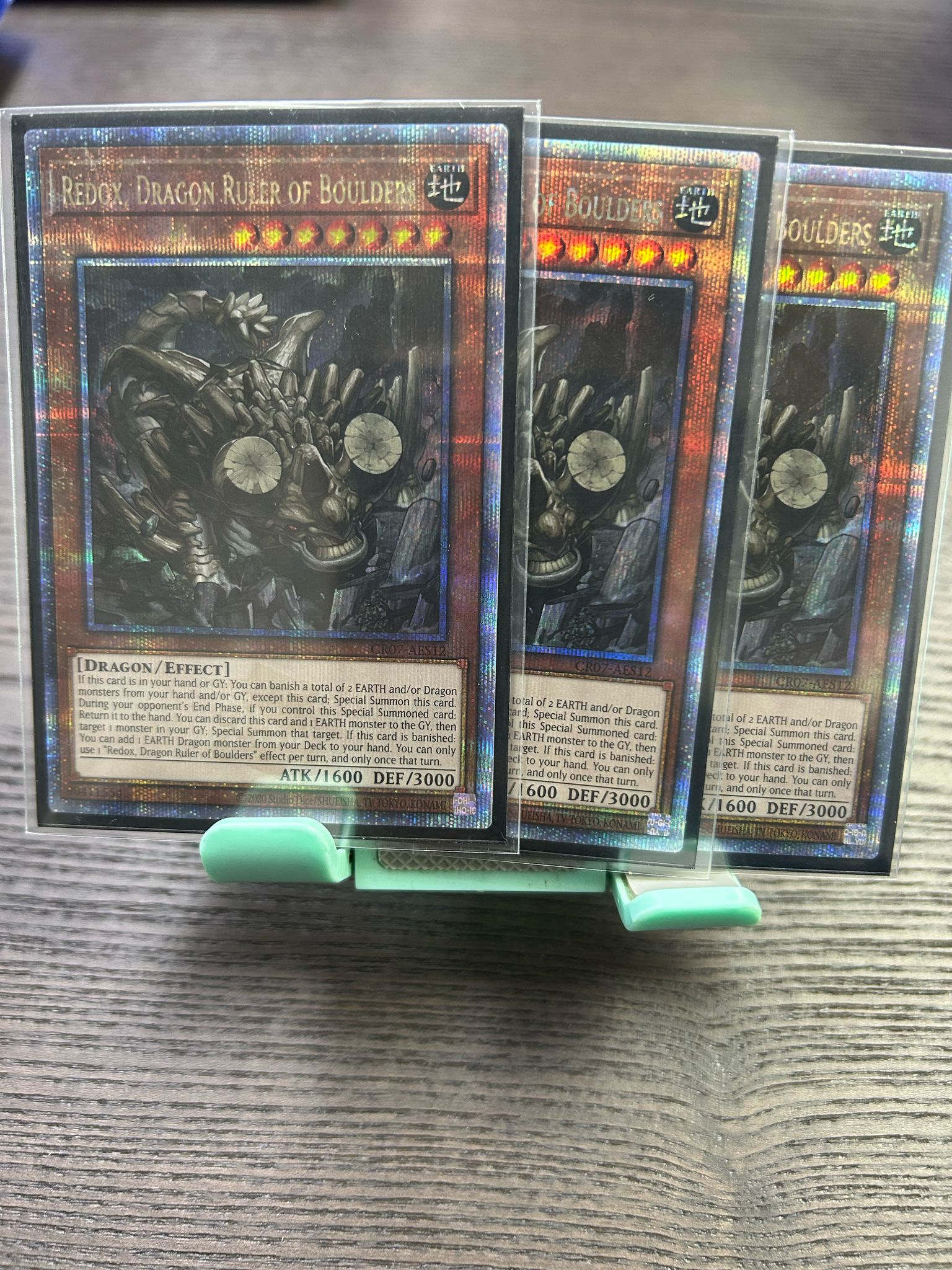 CR07-AES12 (QCSER) Redox, Dragon Ruler of Boulders(岩徵龍-銹龍)
