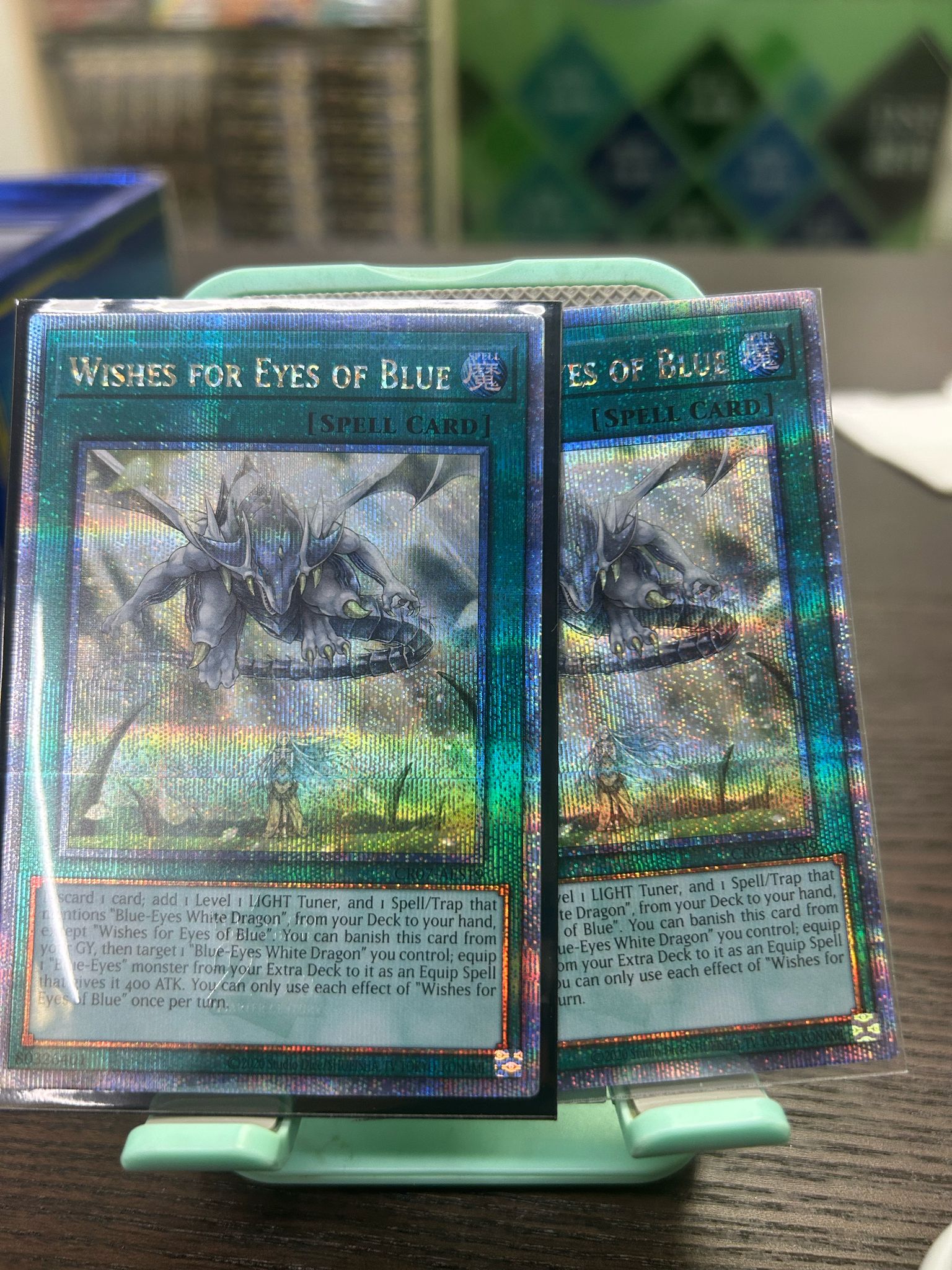 CR07-AES19 (UR/SER/QCSER)Wishes for Eyes of Blue(青色眼睛的祈禱)